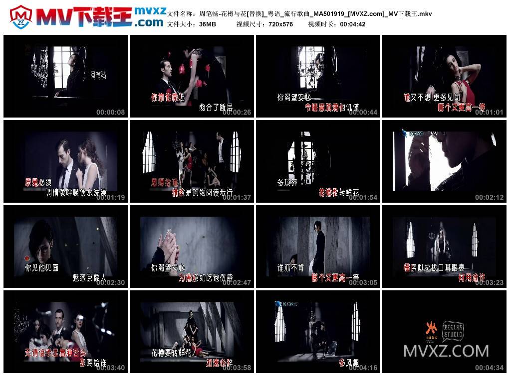 周笔畅-花樽与花[替换]_粤语_流行歌曲_MA501919